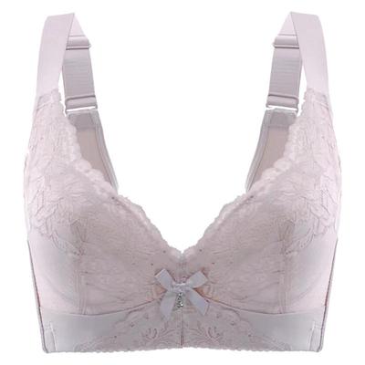 收副乳高侧比五排扣调整型内衣