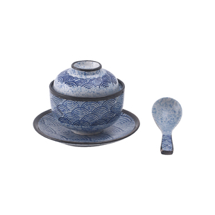 JOJO'S L. PD.light.汤碗日式陶瓷带盖炖盅隔水炖创意复古 | 崇光