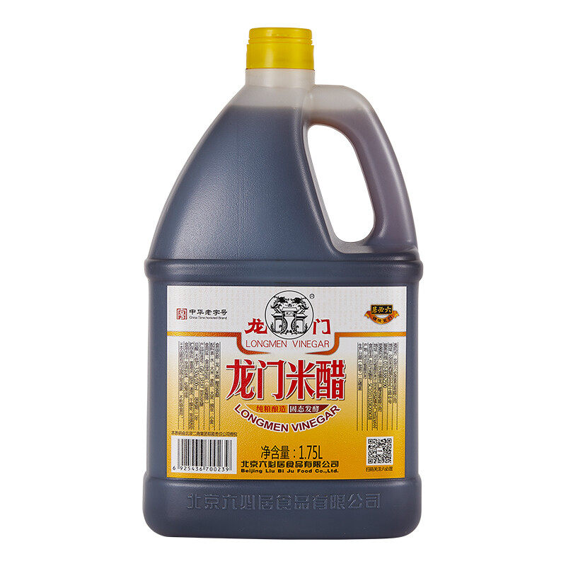 龙门米醋1.75l正品醋六必居家用