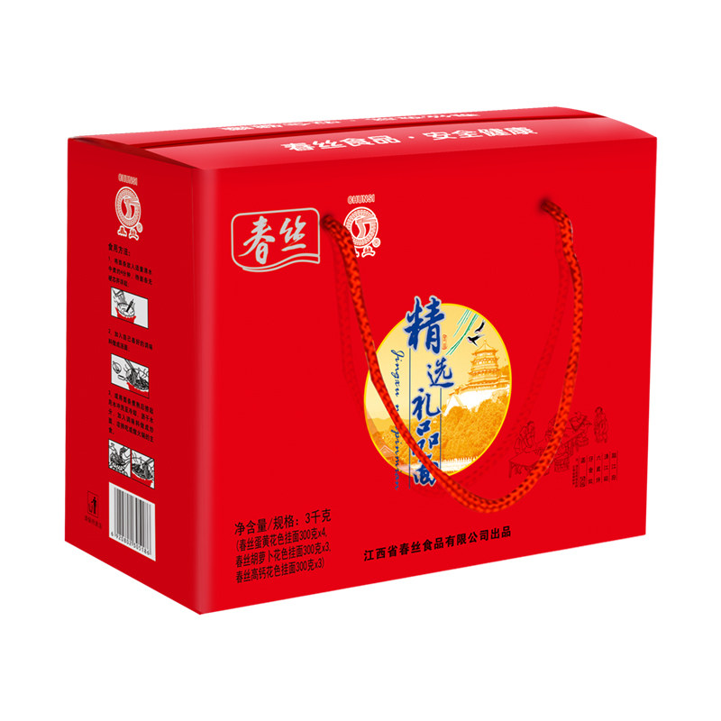 优选礼盒江西挂面春丝