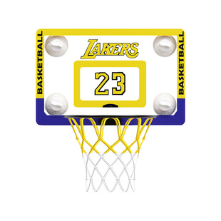 篮球框儿童室内投篮架无声静音训练篮球7号5号家用球类玩具球篮筐