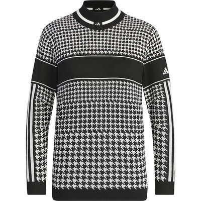 阿迪达斯女士时尚针织立领卫衣