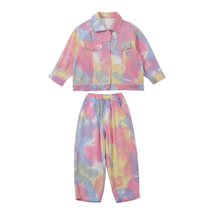 儿童女宝宝套装春季2026新款女童时尚春秋穿搭洋气时髦小女孩童装