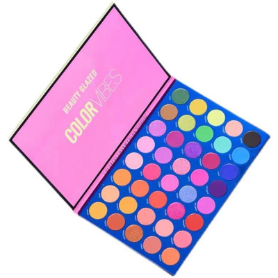 beautyglazed40色眼影盘易上色