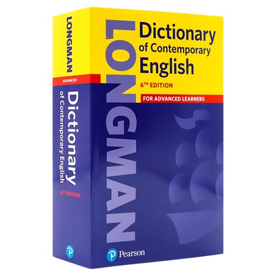 朗文当代高阶英语词典第6版 Longman Dictionary of Contemporary English 英文原版 英英字典 高级词典工具书 字典书籍单词书