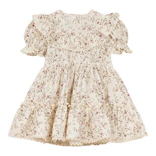 RyleeCru女孩仙女裙田园风夏碎花裙女童女孩长裙女宝RC连衣裙