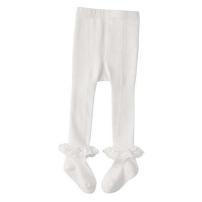 杰里贝比女童甜美蕾丝裤袜