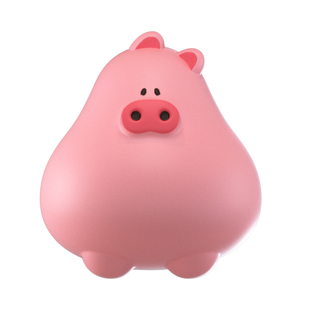 造物动人团团可爱慢回弹生日礼物解压玩具发泄猪无器萌捏捏乐闺蜜