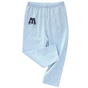 瑁恩瑁爱春秋男童弹力精棉秋裤单层保暖裤儿童宝宝纯棉内穿打底裤