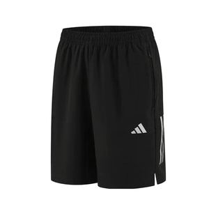 adidas阿迪达斯速干训练运动健身裤Gym+跑步climacool短裤 KE3836