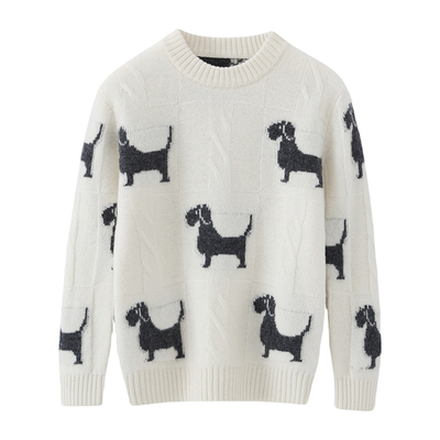 高品质儿童100纯羊毛衫