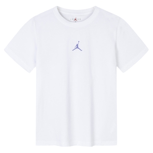 JORDAN童装儿童小白T男童短袖上衣2026夏季新款大童T恤JD2322107