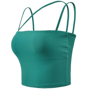 健身女孩性感运动内衣网红防震聚拢跑步背心式瑜伽文胸外穿bra潮