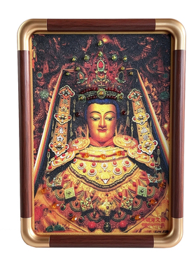 大昭寺释迦牟尼等身像小唐卡画