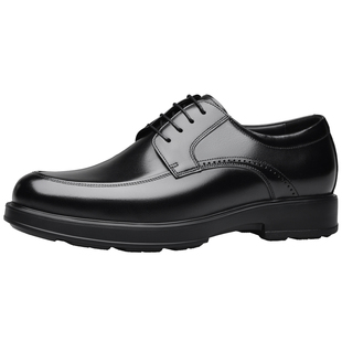 宾度男鞋春夏季男士商务正装皮鞋男真皮爆米花减震软底运动德比鞋