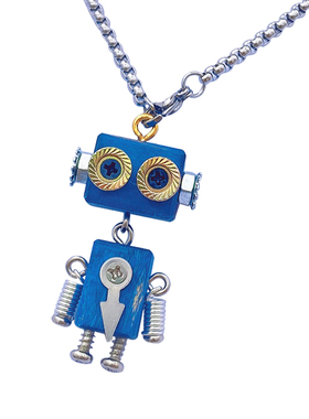 木质机器人合金情侣亲子