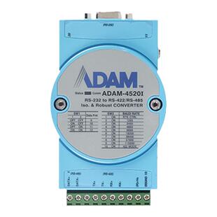 研华ADAM-4017+/4050/4051/4055/4520/4068/4024模块RS485转换器