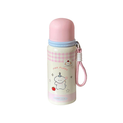 保温杯女生高颜值新款2025大容量泡茶杯学生上学专用便捷儿童水杯