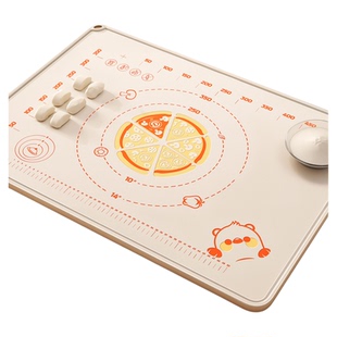 轻洁佳硅胶揉面垫食品级加厚擀面垫子家用烘焙面点和面板案板防滑