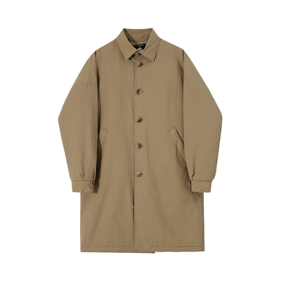 MRCYC冬季加厚中长款过膝棉衣