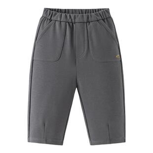 迷你巴拉巴拉男童裤子女童休闲裤宝宝长裤2026春季童装儿童运动裤