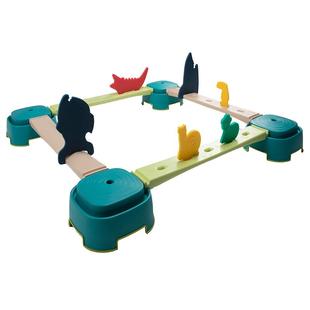 迪卡侬感统训练器材家用独木桥户外儿童幼儿玩具平衡木平衡板KIDO