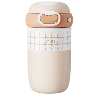 草莓生活保温杯女生杯子女新款2025水杯女士高颜值咖啡杯直饮口