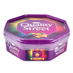 雀巢花街巧克力英国550g什锦生日糖果零食婚庆喜糖礼盒装年货礼物