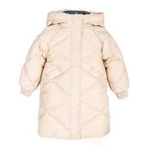 韦氏新款中大女童亲子中长加厚过膝儿童羽绒服白鸭绒冬季韩版