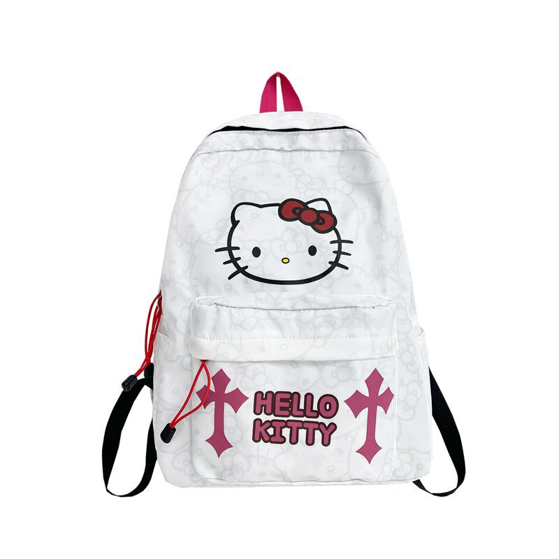 hellokitty书包女初中生高颜值小众小学生三到六年级kt猫双肩包