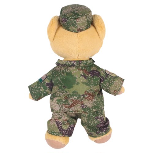 解放军大号公仔小熊毛绒玩具兵哥哥玩偶布娃娃军人熊结婚生日礼物