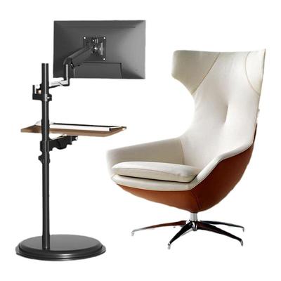 显示器落地支架床头沙发90度倾斜