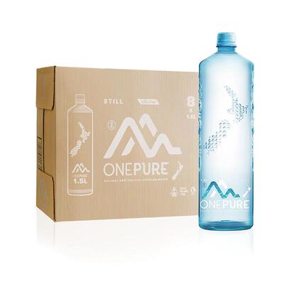 亿纯新西兰进口天然泉水1500ml*8