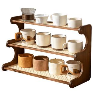 杯架置物架餐桌台面杯架子桌面茶杯水杯咖啡杯茶具收纳桌上放杯子