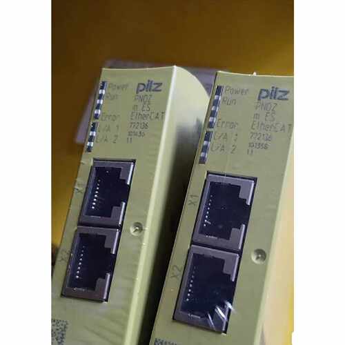 议价PILZ 皮尔兹 PNOZ m ES EtherCAT通讯模块 型号772136 全新现