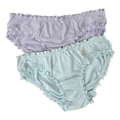 全店任选【专区5条】68内裤女士低腰包臀蕾丝三角裤7A抑菌纯棉裆