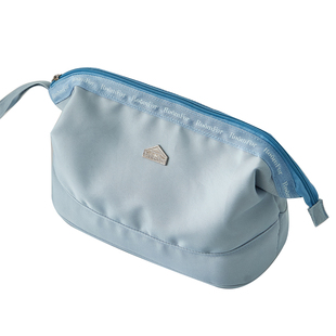 化妆包女大容量便捷式立体大开口简约旅行外出化妆品彩妆防水收纳