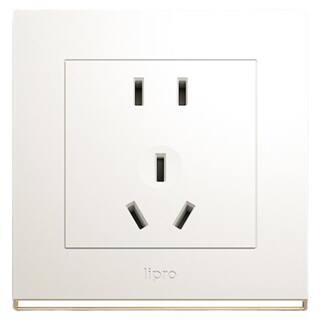 lipro LED智能人体感应地脚灯86型五孔插座踏步灯走廊楼梯小夜灯