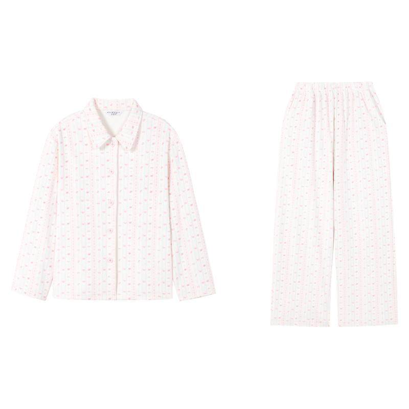 原创蔷薇絮语睡衣可外穿家居服女