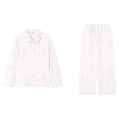 原创蔷薇絮语睡衣可外穿家居服女