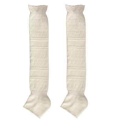 堆堆小腿袜套女配靴子羊绒冬加厚