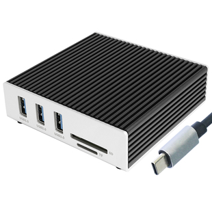 GRIS USB4.0万兆网卡6合一SD读卡器TF扩展坞AQC113雷电thunderboit4/3台式机10GBPS不支持Type-C 3.0.3.1.3.2