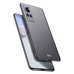 适用vivox60手机壳磨砂x90pro保护套男款超薄x100曲屏版十硬壳vivi全包防摔por外壳x70t后盖vovo个性简约磁吸