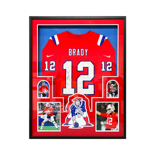 橄榄球棒球冰球签名球衣装裱    保护级无损裱框相框画框收藏定制