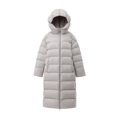 95白鸭绒云朵泡芙超长款羽绒服女款冬季2025新款白色超好看大被子