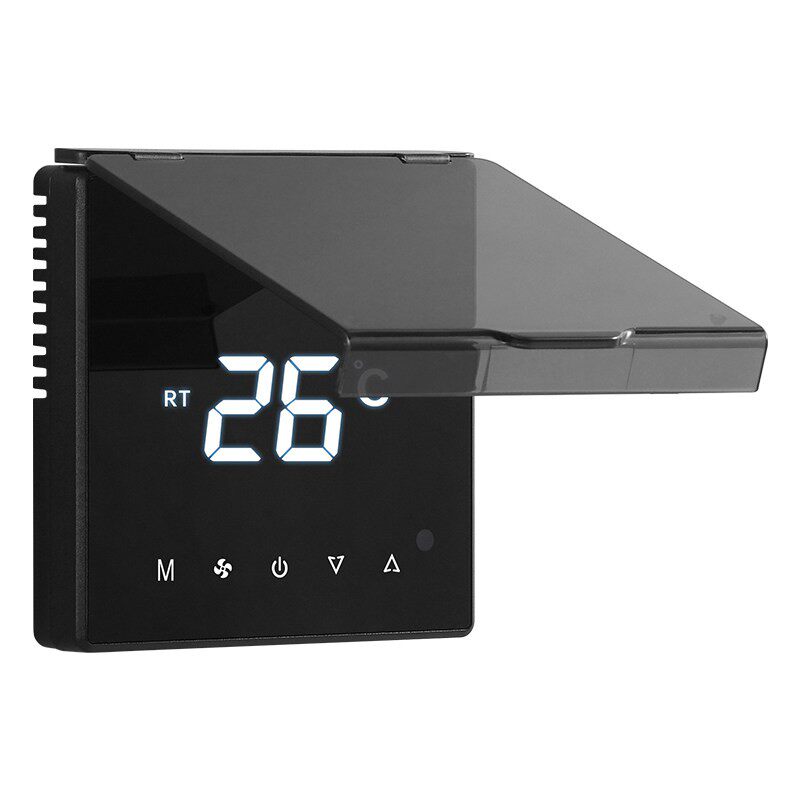 中央空调开关面板保护盖粘贴安装
