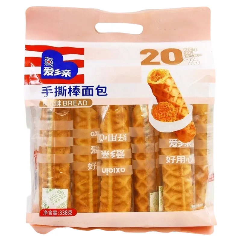 爱乡亲肉松乳酪手撕棒早餐面包
