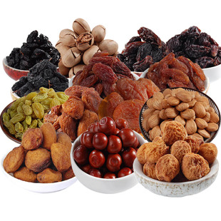 莫园家族12种口味大礼盒葡萄干杏干杏仁杏肉杏脯瓜干多种口味