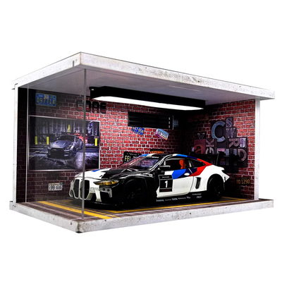 正版124宝马M4GT3合金汽车模型