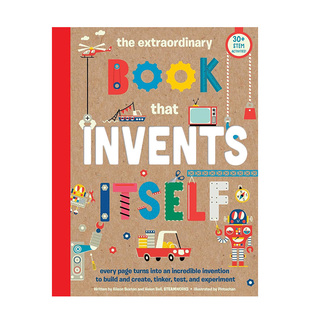 【预售】非凡之书：动手发明 The Week Junior图书奖 The Extraordinary Book that Invents Itself 原版英文儿童绘本